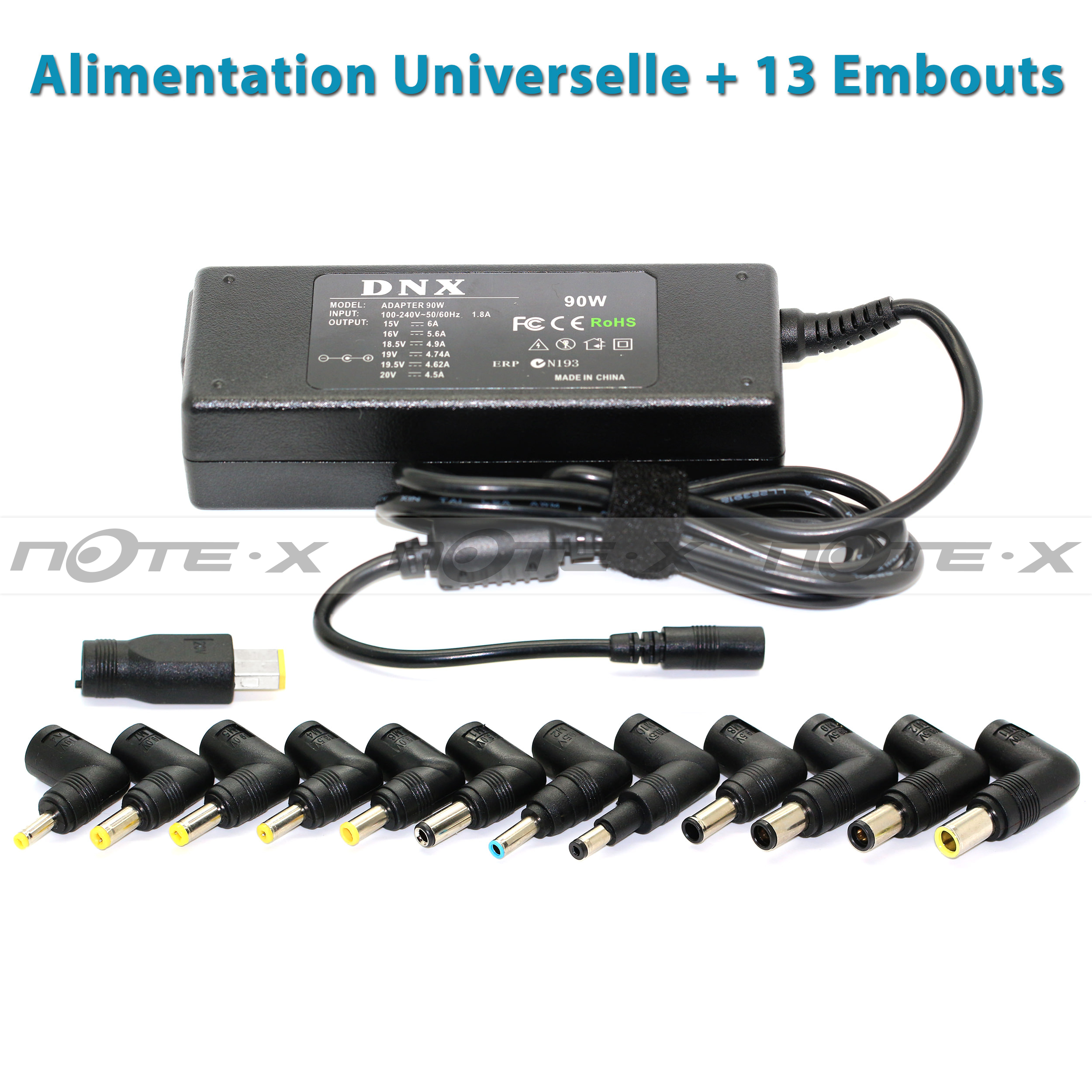 Chargeur Notebook Universel Hama pour voiture / 70W